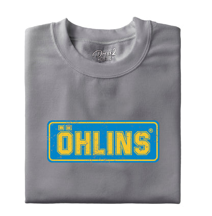 Öhlins Suspension logo grunge 1