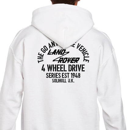 Land-Rover the go anywhere vehicle