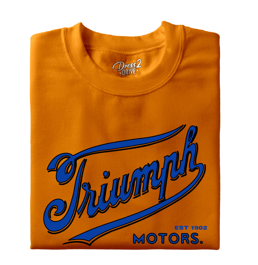Triumph logo classic / Naranja / Talla L / Hombre / SALE