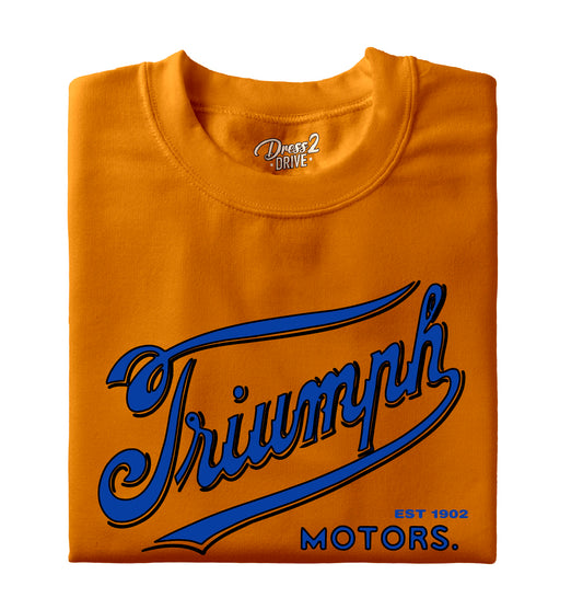 Triumph logo classic / Naranja / Talla L / Hombre / SALE