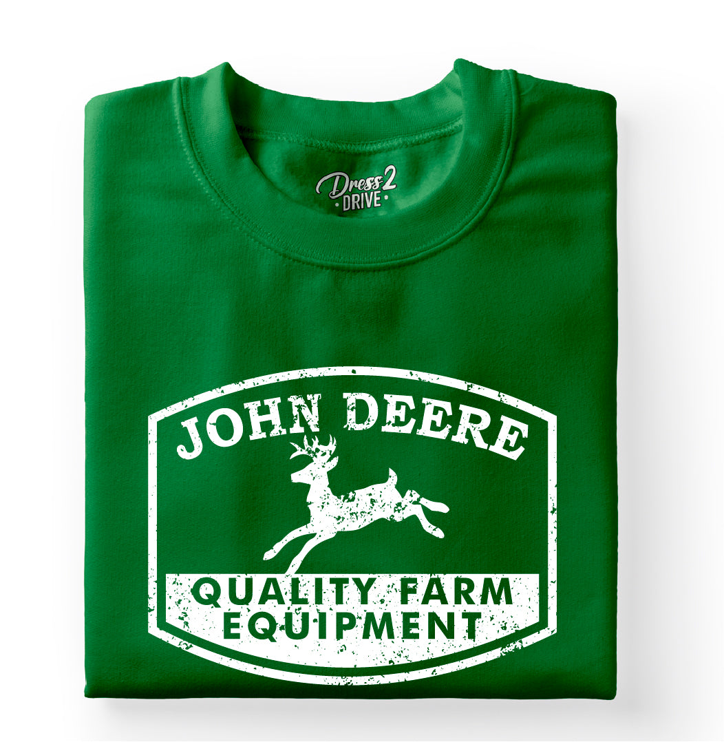 John Deere logo grunge