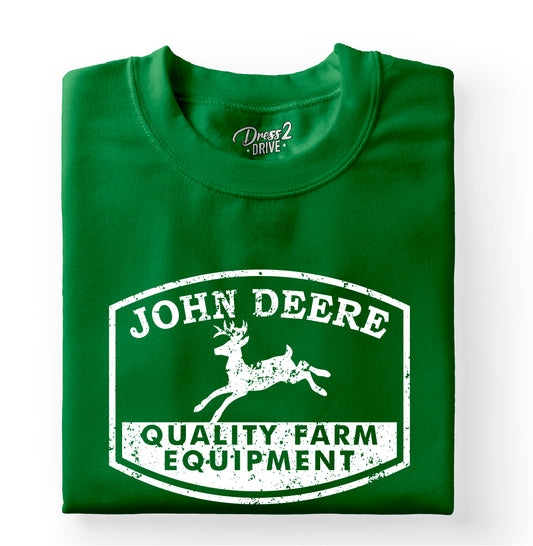 John Deere logo grunge