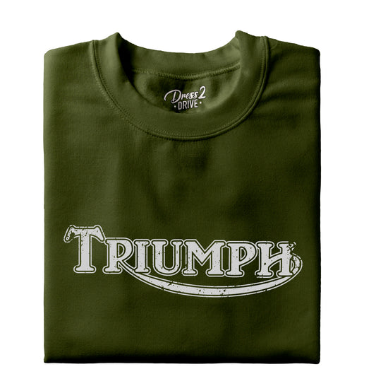 Triumph logo grunge / Talla L hombre / SALE
