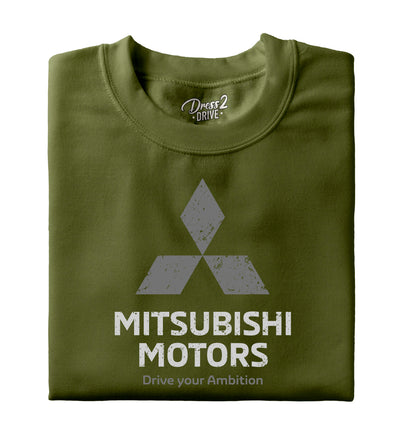 Mitsubishi logo grunge