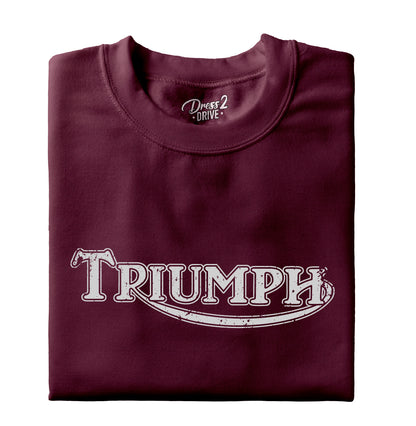 Triumph logo grunge